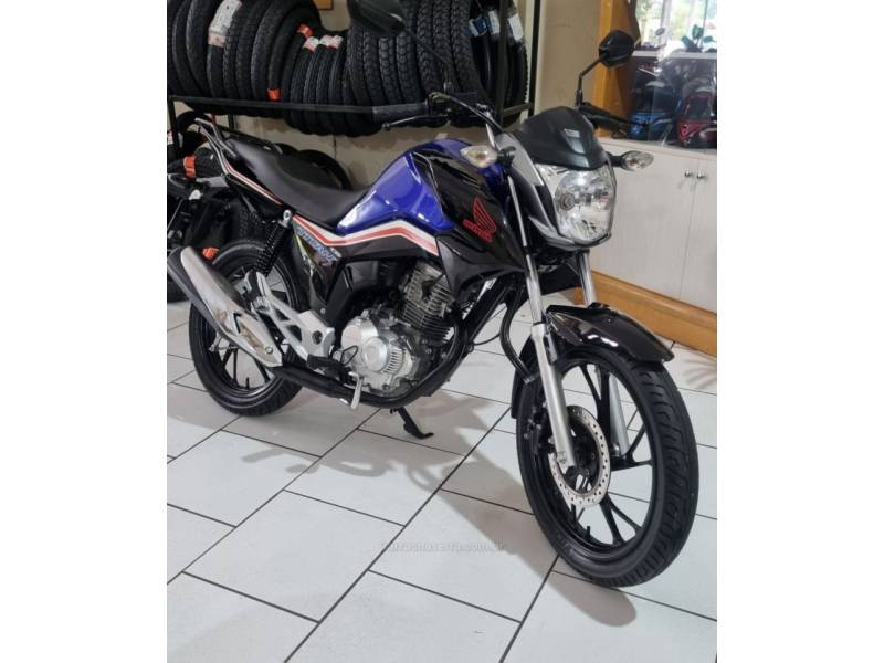 HONDA - CG 160 - 2019/2019 - Azul - R$ 15.390,00