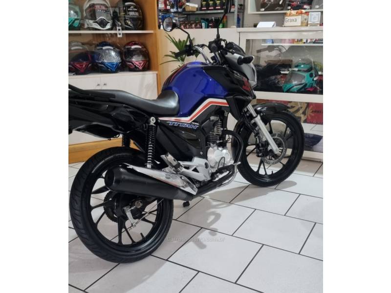 HONDA - CG 160 - 2019/2019 - Azul - R$ 15.390,00