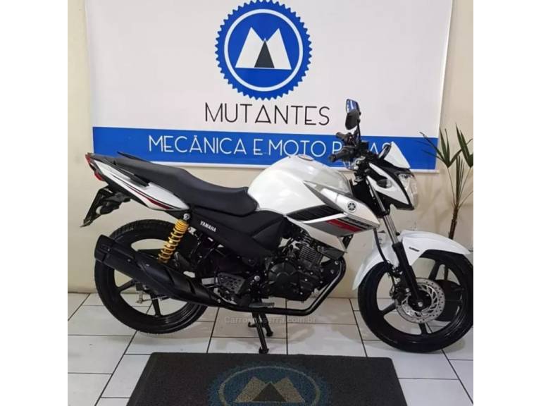 YAMAHA - FACTOR YBR - 2015/2015 - Branca - R$ 8.800,00 - Mutantes Motos