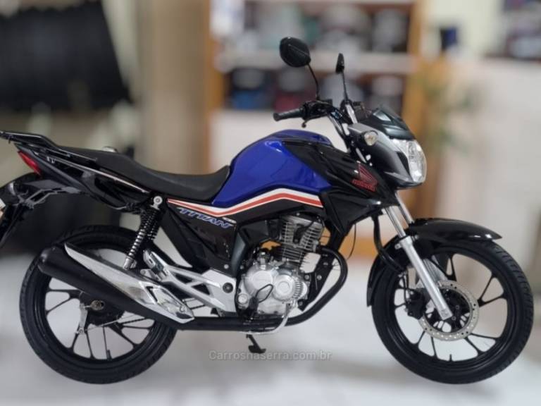 HONDA - CG 160 - 2019/2019 - Azul - R$ 15.390,00