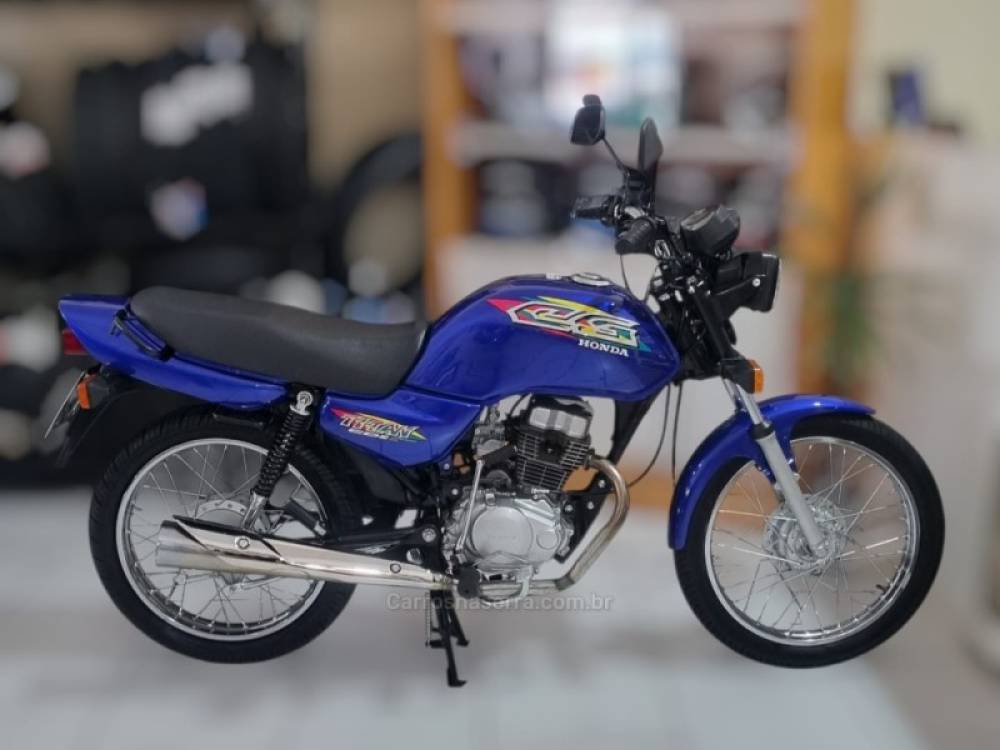 HONDA - CG 125 - 1999/1999 - Azul - Sob Consulta - Mutantes Motos