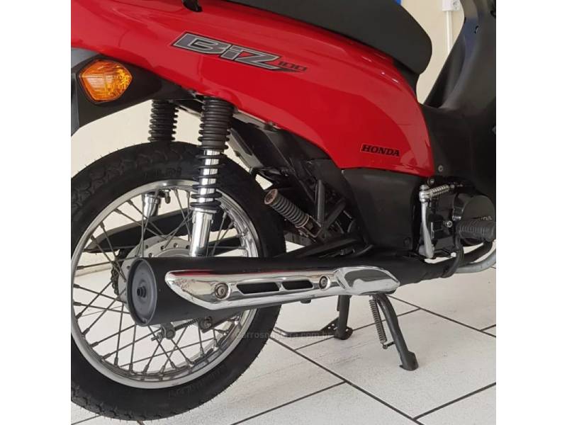 HONDA - BIZ 100 - 2013/2013 - Vermelha - R$ 8.490,00